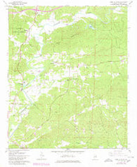 Ross Mountain Alabama Historical topographic map, 1:24000 scale, 7.5 X 7.5 Minute, Year 1967