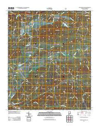 Ross Mountain Alabama Historical topographic map, 1:24000 scale, 7.5 X 7.5 Minute, Year 2011