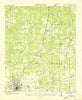 Russellville Alabama Historical topographic map, 1:24000 scale, 7.5 X 7.5 Minute, Year 1936