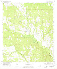 Rutherford Alabama Historical topographic map, 1:24000 scale, 7.5 X 7.5 Minute, Year 1973