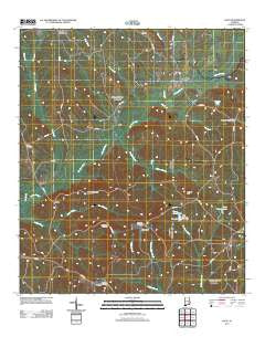 Saco Alabama Historical topographic map, 1:24000 scale, 7.5 X 7.5 Minute, Year 2011
