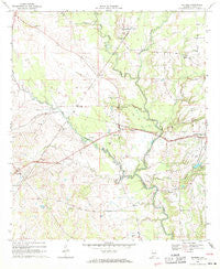 Safford Alabama Historical topographic map, 1:24000 scale, 7.5 X 7.5 Minute, Year 1968