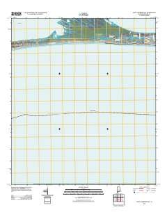 Saint Andrews Bay Alabama Historical topographic map, 1:24000 scale, 7.5 X 7.5 Minute, Year 2011