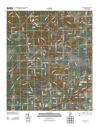 Saint Elmo Alabama Historical topographic map, 1:24000 scale, 7.5 X 7.5 Minute, Year 2011