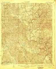 Samantha Alabama Historical topographic map, 1:62500 scale, 15 X 15 Minute, Year 1928
