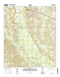 Samson Alabama Current topographic map, 1:24000 scale, 7.5 X 7.5 Minute, Year 2014