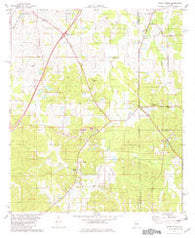 Sandy Ridge Alabama Historical topographic map, 1:24000 scale, 7.5 X 7.5 Minute, Year 1981