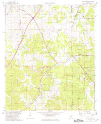 Sandy Ridge Alabama Historical topographic map, 1:24000 scale, 7.5 X 7.5 Minute, Year 1981
