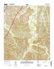 Sandy Ridge Alabama Current topographic map, 1:24000 scale, 7.5 X 7.5 Minute, Year 2014