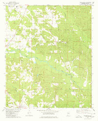 Sawyerville Alabama Historical topographic map, 1:24000 scale, 7.5 X 7.5 Minute, Year 1980