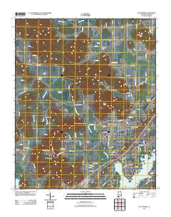 Scottsboro Alabama Historical topographic map, 1:24000 scale, 7.5 X 7.5 Minute, Year 2011