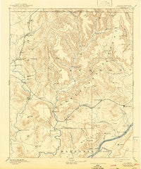 Scottsboro Alabama Historical topographic map, 1:125000 scale, 30 X 30 Minute, Year 1892
