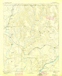 Scottsboro Alabama Historical topographic map, 1:125000 scale, 30 X 30 Minute, Year 1892