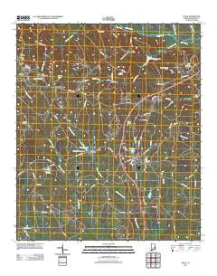 Seale Alabama Historical topographic map, 1:24000 scale, 7.5 X 7.5 Minute, Year 2011