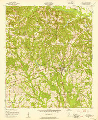Seale Alabama Historical topographic map, 1:24000 scale, 7.5 X 7.5 Minute, Year 1950