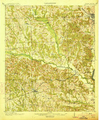 Seale Alabama Historical topographic map, 1:62500 scale, 15 X 15 Minute, Year 1914