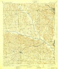 Seale Alabama Historical topographic map, 1:62500 scale, 15 X 15 Minute, Year 1914