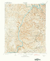 Searles Alabama Historical topographic map, 1:62500 scale, 15 X 15 Minute, Year 1934