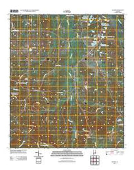Sellers Alabama Historical topographic map, 1:24000 scale, 7.5 X 7.5 Minute, Year 2011