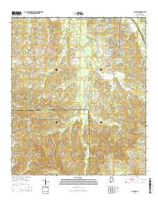 Sellers Alabama Current topographic map, 1:24000 scale, 7.5 X 7.5 Minute, Year 2014