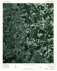 Selma NW Alabama Historical topographic map, 1:24000 scale, 7.5 X 7.5 Minute, Year 1975