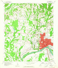 Selma Alabama Historical topographic map, 1:24000 scale, 7.5 X 7.5 Minute, Year 1958