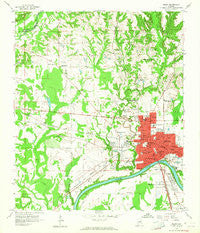 Selma Alabama Historical topographic map, 1:24000 scale, 7.5 X 7.5 Minute, Year 1958