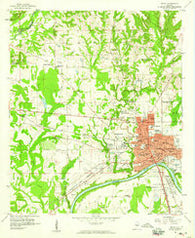 Selma Alabama Historical topographic map, 1:24000 scale, 7.5 X 7.5 Minute, Year 1958