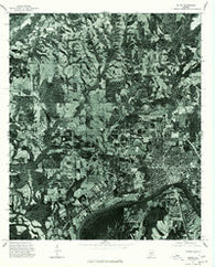 Selma Alabama Historical topographic map, 1:24000 scale, 7.5 X 7.5 Minute, Year 1975
