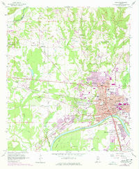 Selma Alabama Historical topographic map, 1:24000 scale, 7.5 X 7.5 Minute, Year 1958