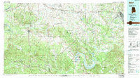 Selma Alabama Historical topographic map, 1:100000 scale, 30 X 60 Minute, Year 1986