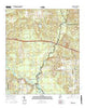 Seminole Alabama Current topographic map, 1:24000 scale, 7.5 X 7.5 Minute, Year 2014