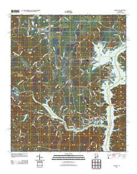 Shelby Alabama Historical topographic map, 1:24000 scale, 7.5 X 7.5 Minute, Year 2011