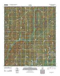 Shipps Creek Alabama Historical topographic map, 1:24000 scale, 7.5 X 7.5 Minute, Year 2011