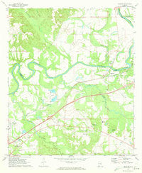 Shorter Alabama Historical topographic map, 1:24000 scale, 7.5 X 7.5 Minute, Year 1971