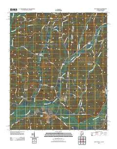 Shottsville Alabama Historical topographic map, 1:24000 scale, 7.5 X 7.5 Minute, Year 2011