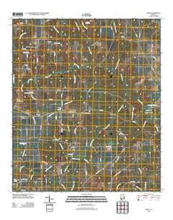 Sigma Alabama Historical topographic map, 1:24000 scale, 7.5 X 7.5 Minute, Year 2011