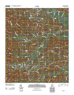 Silas Alabama Historical topographic map, 1:24000 scale, 7.5 X 7.5 Minute, Year 2011