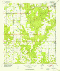 Silverhill Alabama Historical topographic map, 1:24000 scale, 7.5 X 7.5 Minute, Year 1953