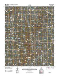 Simcoe Alabama Historical topographic map, 1:24000 scale, 7.5 X 7.5 Minute, Year 2011