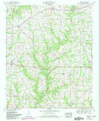 Simcoe Alabama Historical topographic map, 1:24000 scale, 7.5 X 7.5 Minute, Year 1958