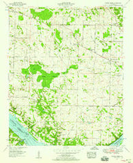 Sinking Creek Alabama Historical topographic map, 1:24000 scale, 7.5 X 7.5 Minute, Year 1954