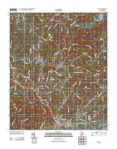 Sipsey Alabama Historical topographic map, 1:24000 scale, 7.5 X 7.5 Minute, Year 2011