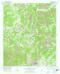 Sipsey Alabama Historical topographic map, 1:24000 scale, 7.5 X 7.5 Minute, Year 1949