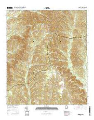 Skinnerton Alabama Current topographic map, 1:24000 scale, 7.5 X 7.5 Minute, Year 2014
