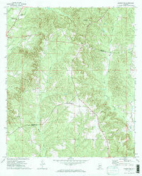 Skinnerton Alabama Historical topographic map, 1:24000 scale, 7.5 X 7.5 Minute, Year 1971
