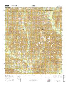 Skipperville Alabama Current topographic map, 1:24000 scale, 7.5 X 7.5 Minute, Year 2014