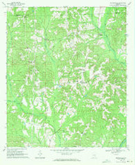 Skipperville Alabama Historical topographic map, 1:24000 scale, 7.5 X 7.5 Minute, Year 1969
