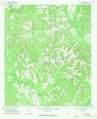 Skipperville Alabama Historical topographic map, 1:24000 scale, 7.5 X 7.5 Minute, Year 1969