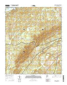 Sleeping Giant Alabama Current topographic map, 1:24000 scale, 7.5 X 7.5 Minute, Year 2014